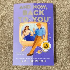 And Now, Back to You by B.K. Borison - Purple Cover